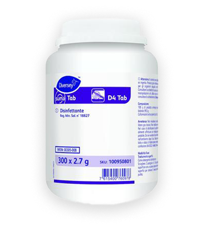 Suma Tab D4 - DISINFETTANTE BATTERICIDA